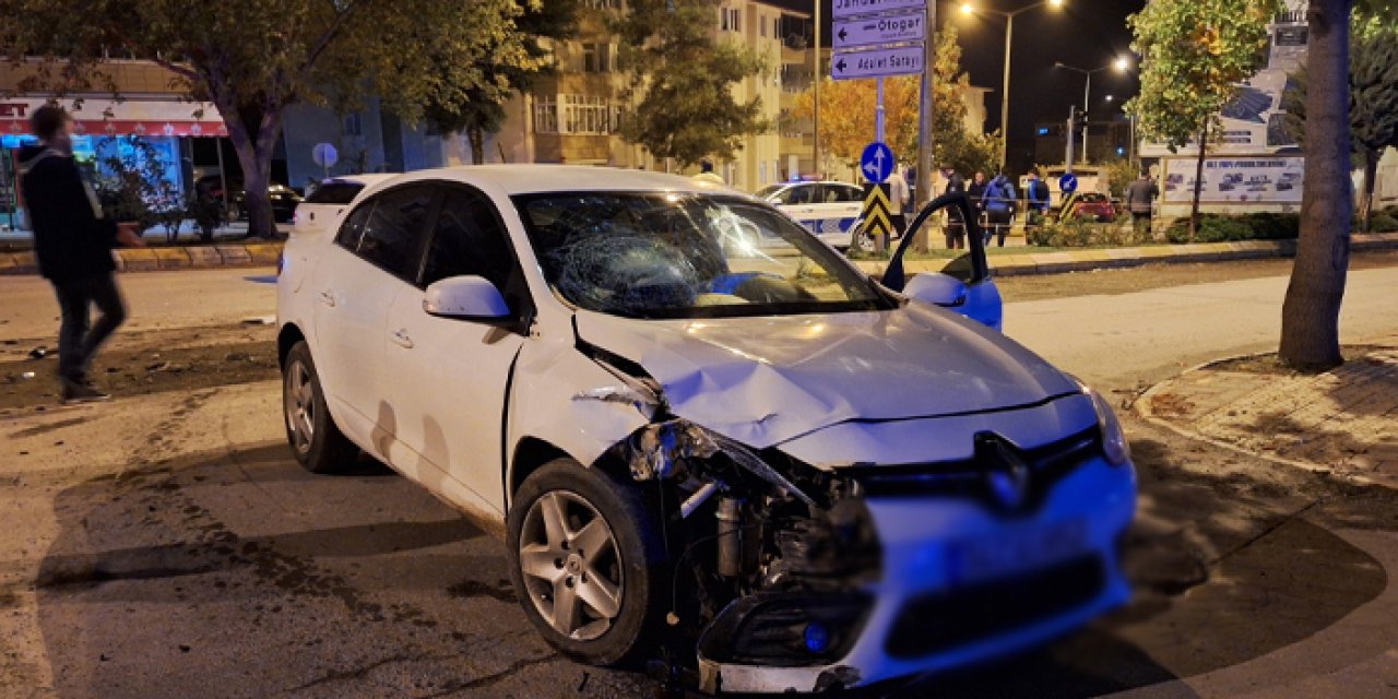 Samsun'da trafik kazası! 1 yaralı