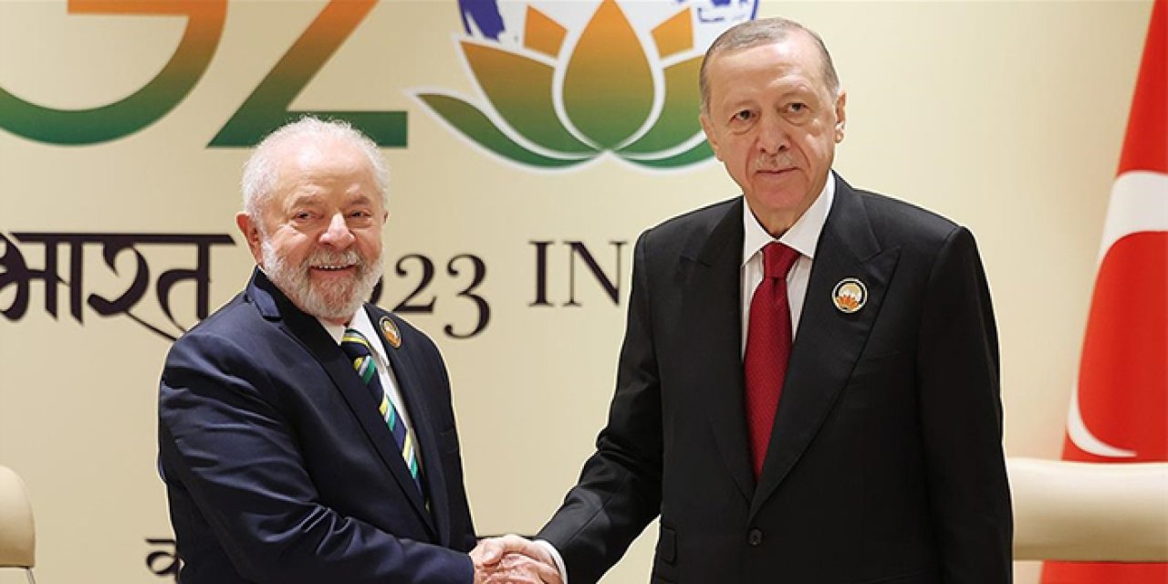 Cumhurbaşkanı Erdoğan Brezilya Başkanı da Silva ile görüştü