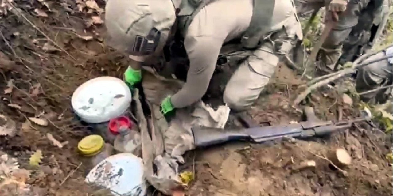 Bitlis'te PKK'ya operasyon! Yaşam malzemeleri ele geçirildi
