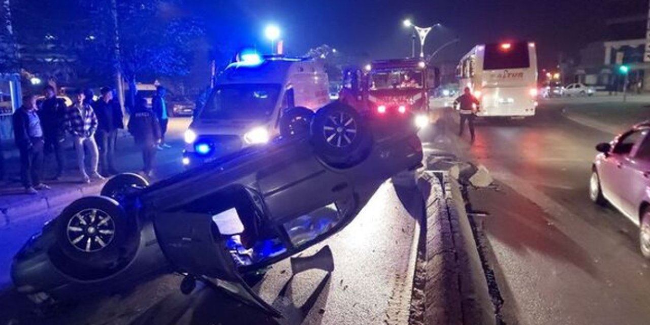 9 araçlı zincirleme trafik kazası! 6 kişi yaralandı
