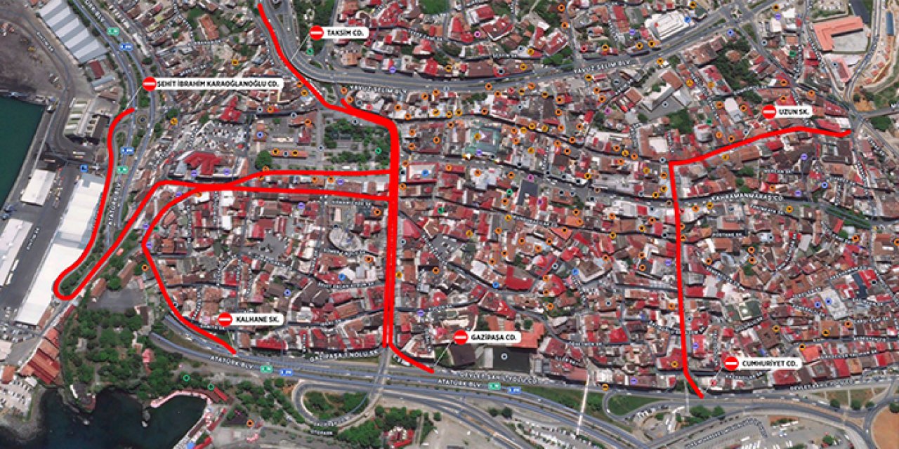 Trabzon 29 Ekim Cumhuriyet Bayramı’na hazır! O cadde ve sokaklar trafiğe kapalı