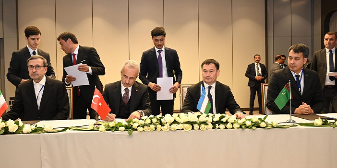 'Taşkent Deklarasyonu' imzalandı! Bakan Uraloğlu Özbekistan'da
