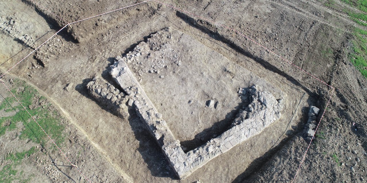 Samsun'da inşaat kazısından Roma dönemine ait yerleşke çıktı