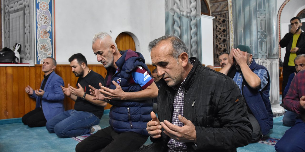 Trabzon ve çevre illerde Gazze için dualar edildi
