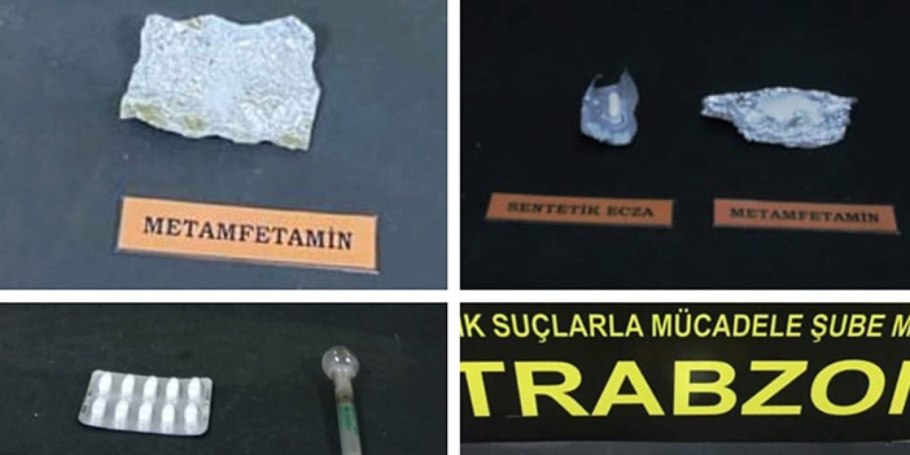 Trabzon’da uyuşturucuyla mücadele sürüyor! 8 şahıs hakkında işlem