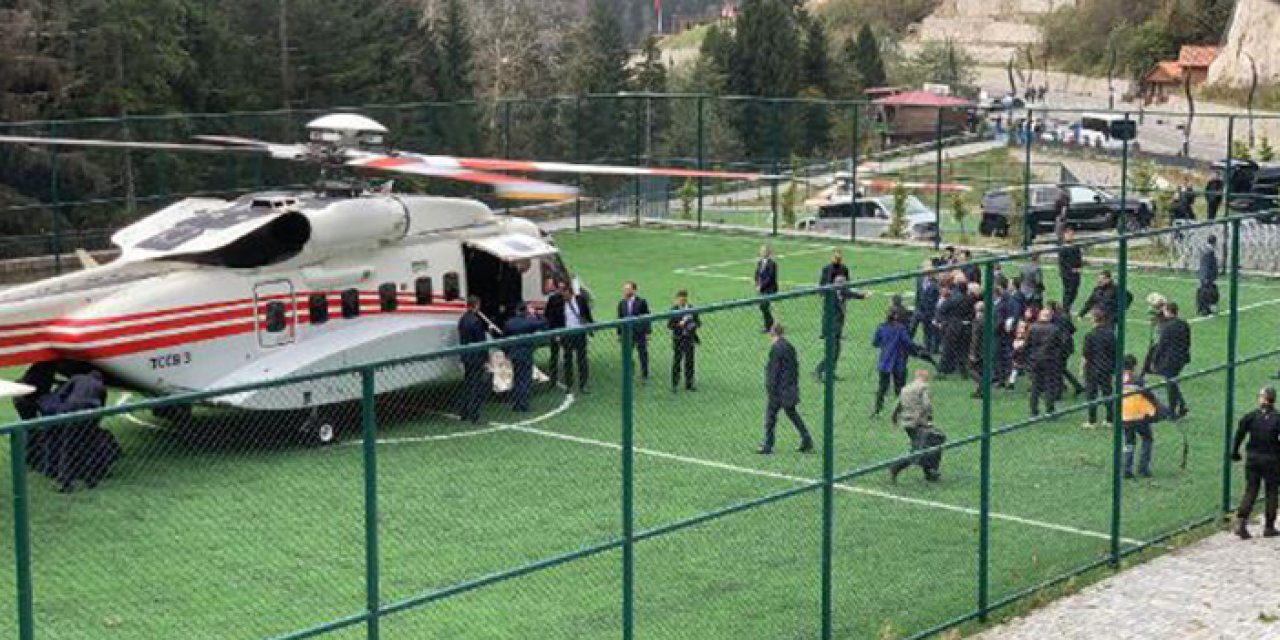 Cumhurbaşkanı Erdoğan, Rize'de Ayder Yaylası’nda