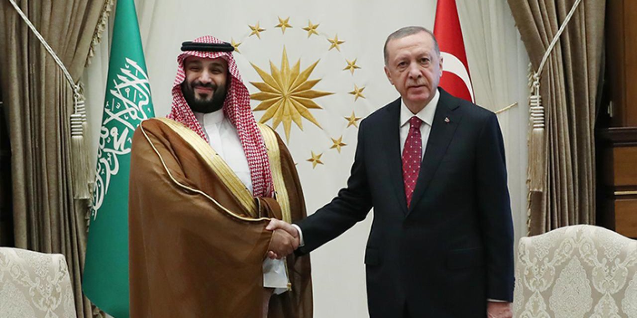 Cumhurbaşkanı Erdoğan Suudi Arabistan Prensi Selman ile görüştü