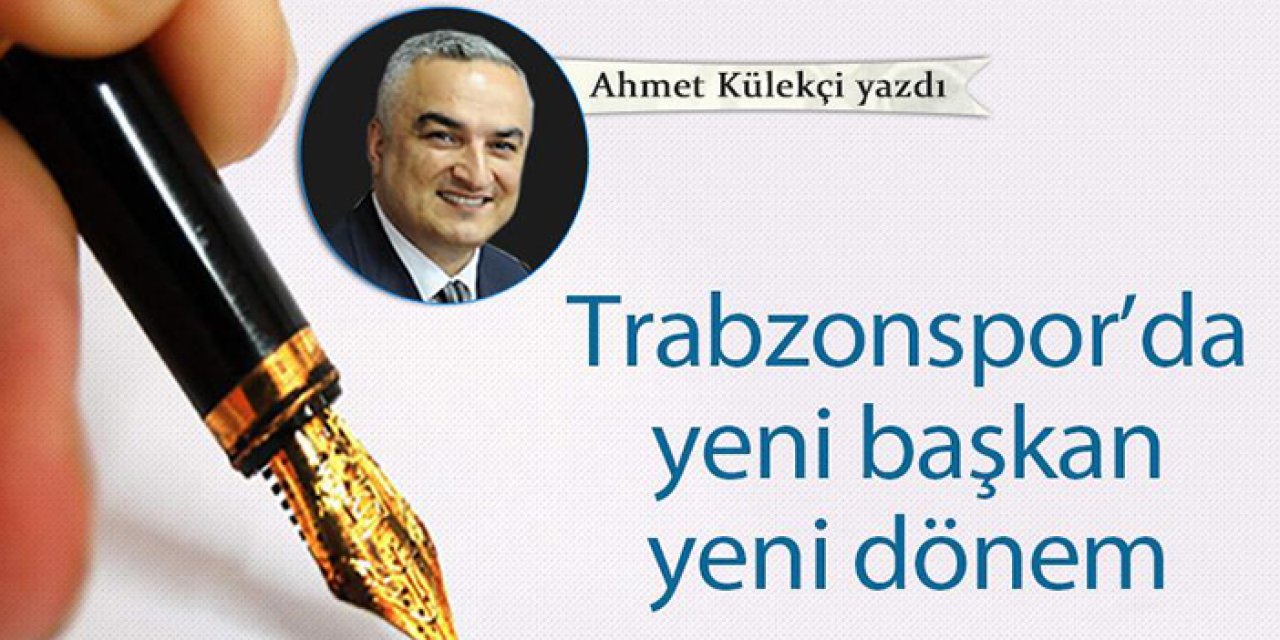 Trabzonspor’da yeni başkan yeni dönem