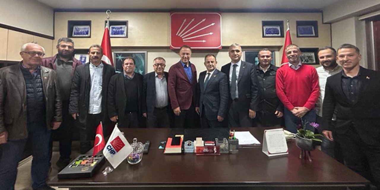Murat Çalık Trabzon'da CHPlilerle bir araya geldi