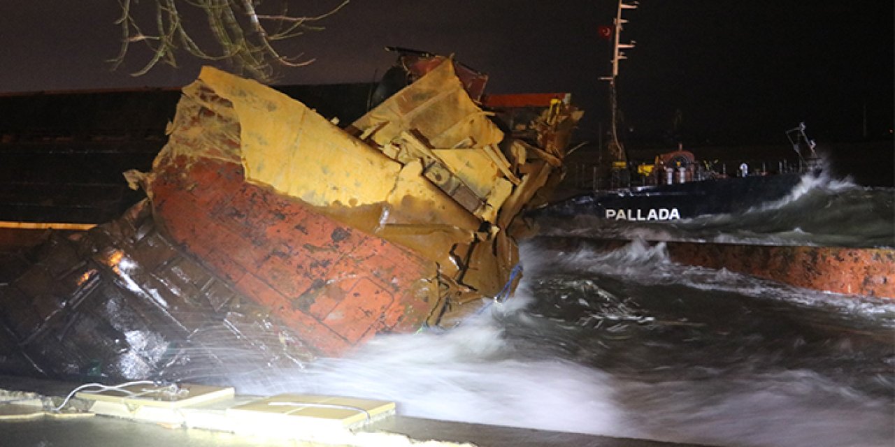 Zonguldak'taki hava şartları gemiyi batırdı! 12 mürettebat kayıp