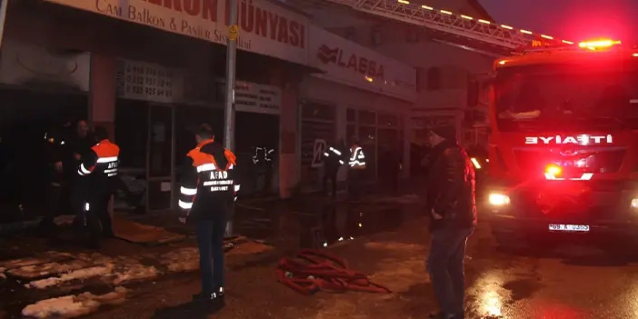 Bayburt'ta iş yerinde patlama! Çalışan işçi yaralandı