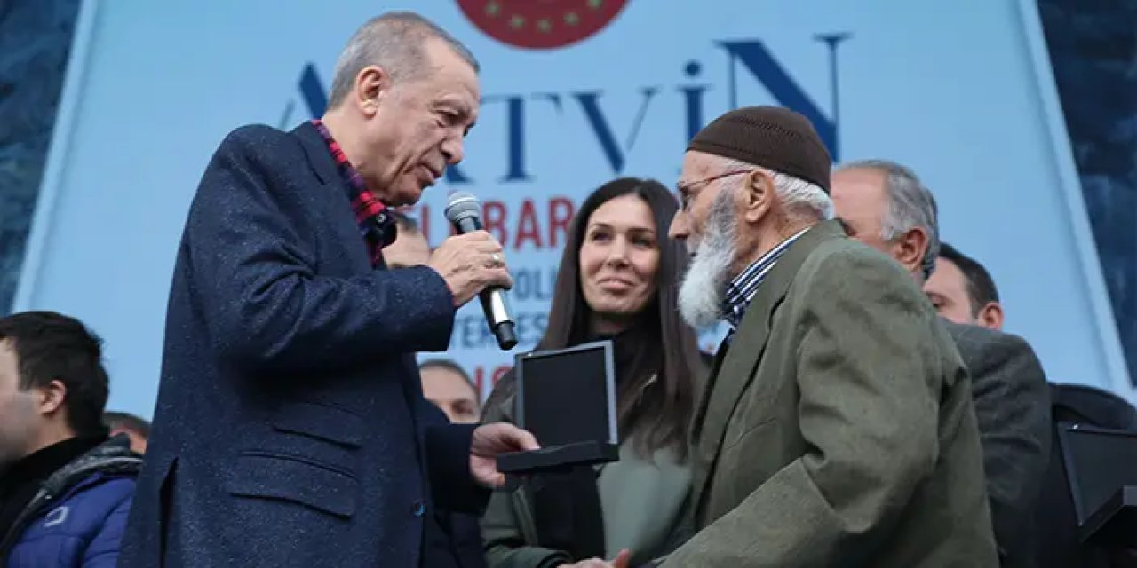 Cumhurbaşkanı Erdoğan'dan doğalgaz istemişti! 91 yaşındaki adama verilen söz yerine getirildi