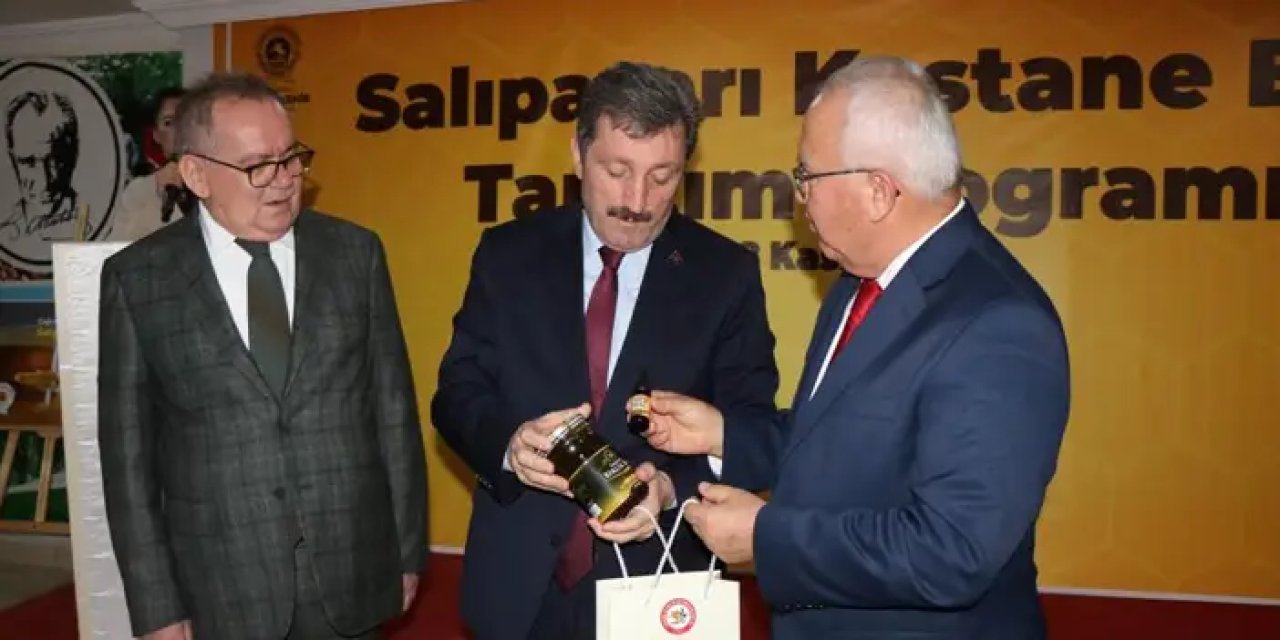 Samsun'da kestane balı tanıtıldı!