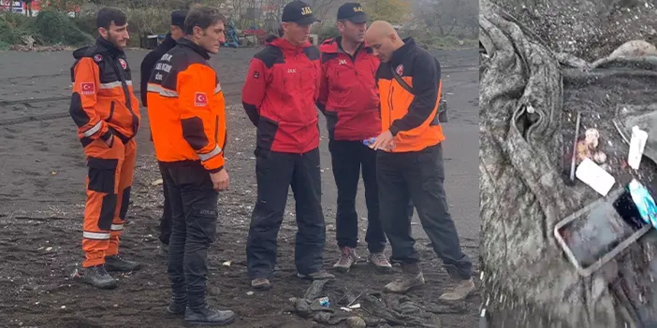 Trabzon'da bulunan mont ve telefonun kime ait olduğu ortaya çıktı
