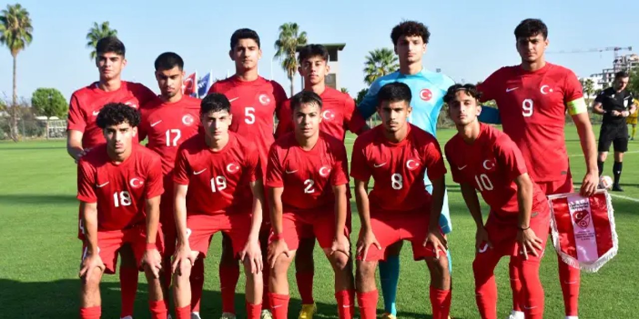 U-17 Milli Takım kadrosu açıklandı! Trabzonsporlu oyuncu da kadroda