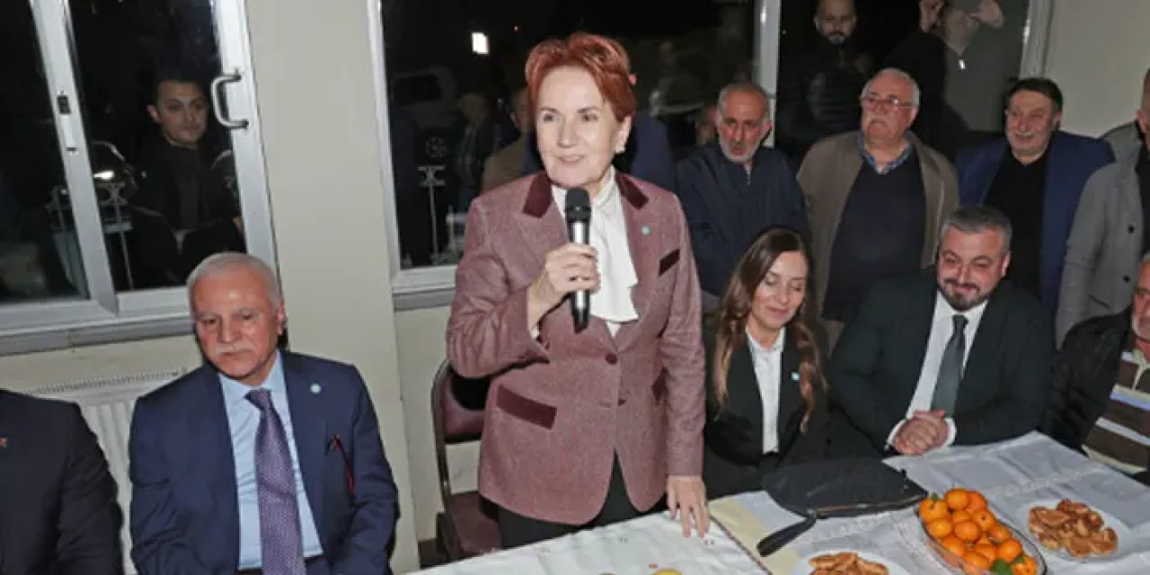 Meral Akşener'den Trabzon'da 6'lı masa sözleri! "Şimdiki aklım olsa..."