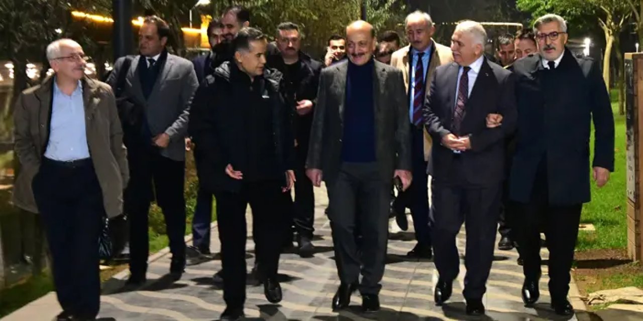 Şentop ve Bilgin, Trabzon'u gezdi! Başkan Zorluoğlu'ndan bilgi aldılar