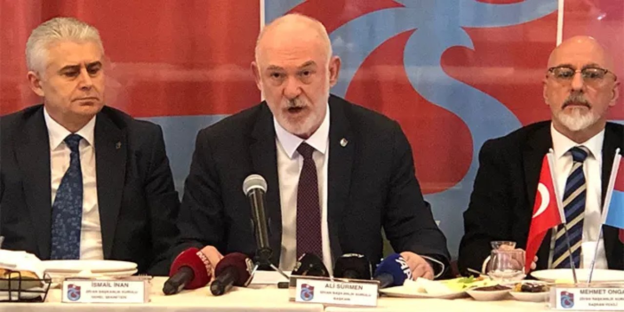 Trabzonspor Divan Kurulu Başkanı Sürmen’den spor yasasına ek düzenleme önerisi “Başkan ve yöneticiler ayrı oylanmalı”
