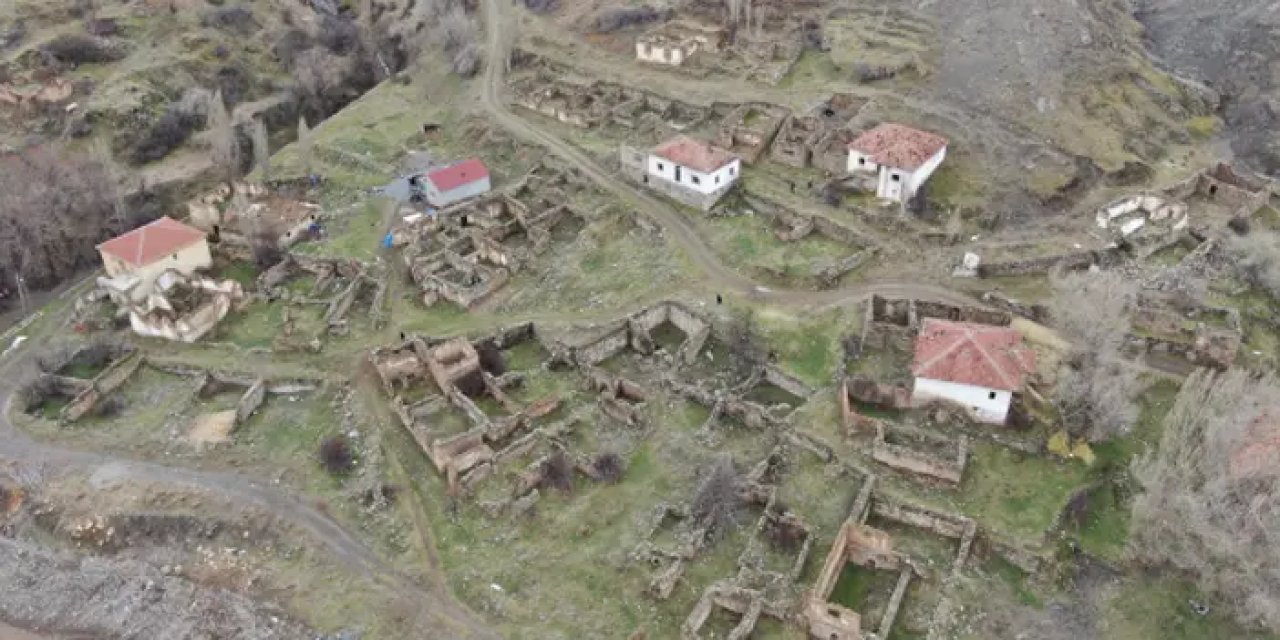 Sivas'ın bu köyü 15 yıl önce terk edildi! Sebebi ise ürkütücü