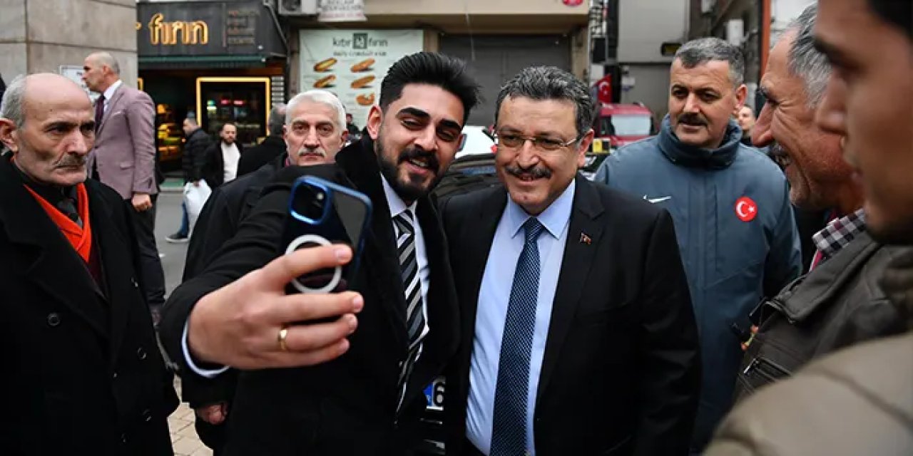 AK Parti Trabzon Büyükşehir Belediye Başkan adayı Ahmet Metin Genç'ten Ortahisar'a ziyaret
