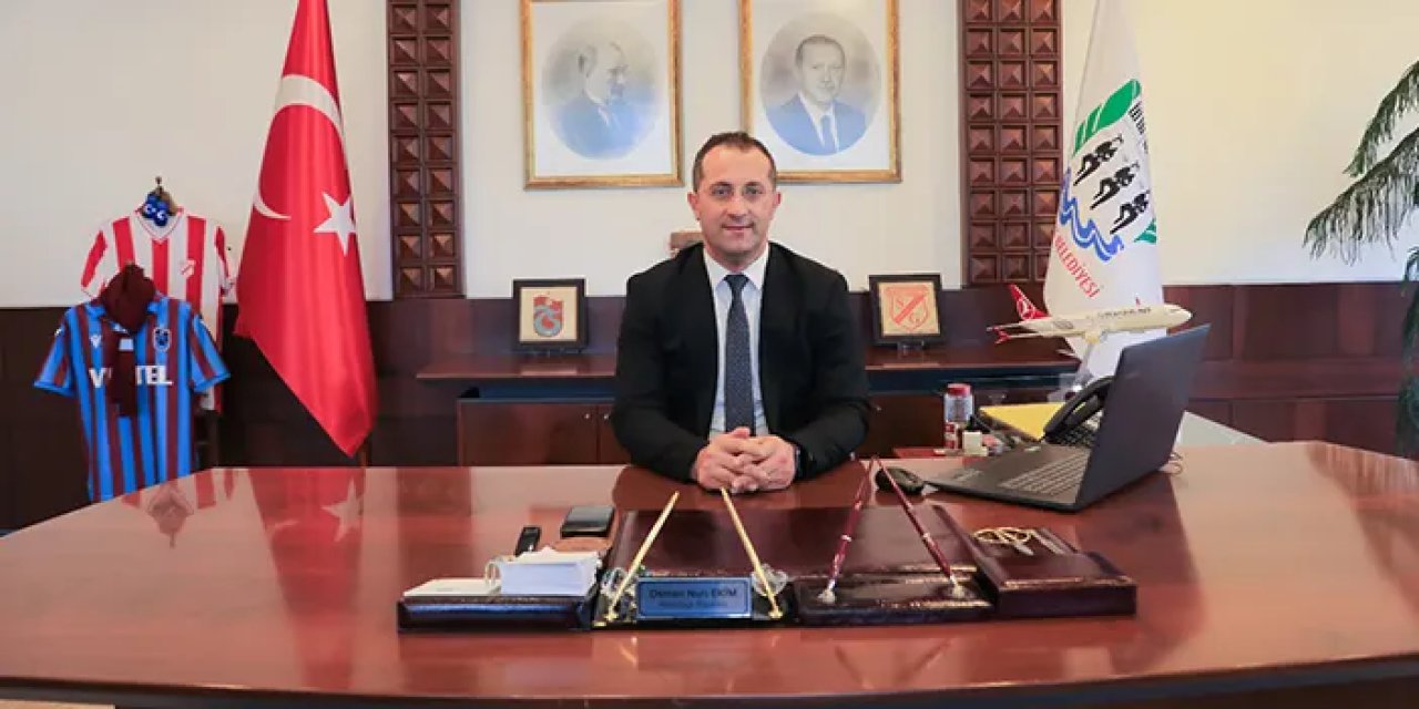 Akçaabat Belediye Başkanı Osman Nuri Ekim'den Miraç Kandili mesajı
