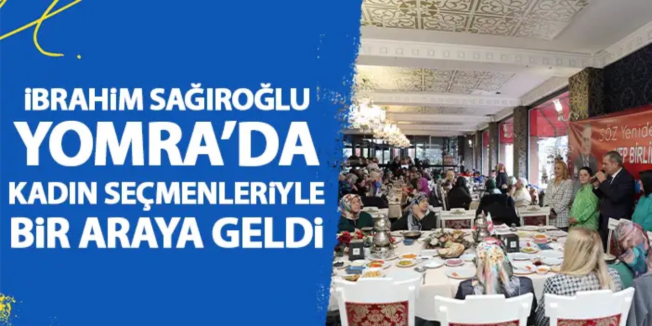 Yomra Demokrat Parti Belediye başkan adayı Sağıroğlu kadın seçmenleriyle buluştu!