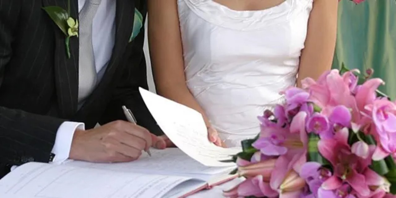 Bayburt'ta 2023 yılında kaç çift evlendi? Rakamlar açıklandı