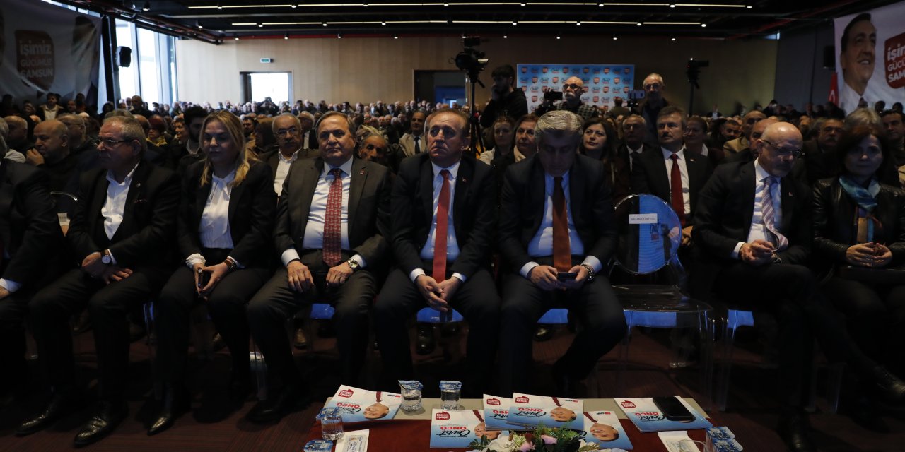 CHP Samsun Büyükşehir Belediye Başkan adayı Öncü projelerini tanıttı
