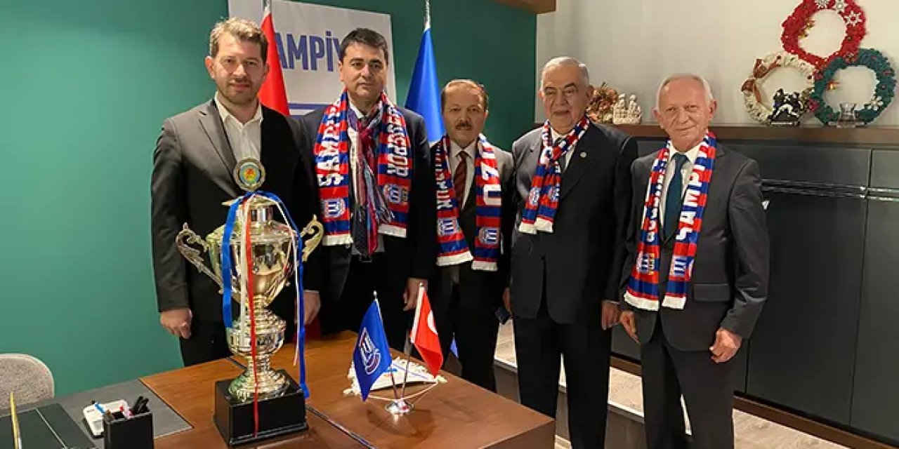 DP Genel Başkanı Uysal Beşikdüzüspor'u ziyaret etti