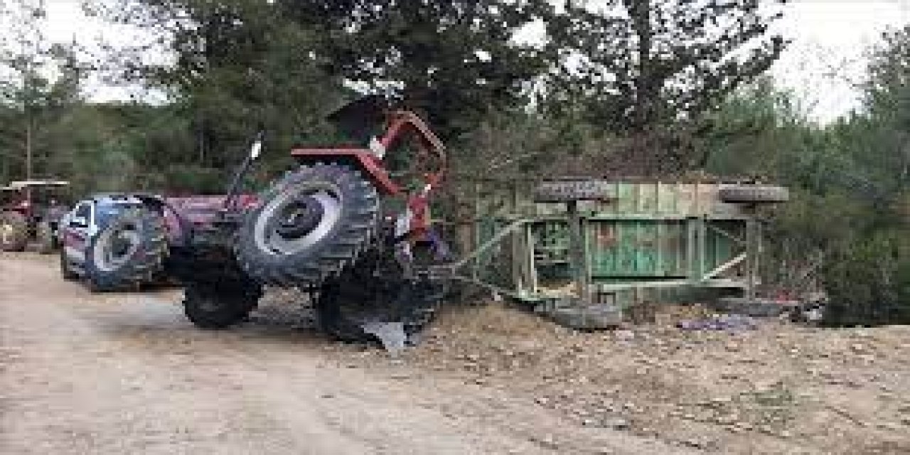 Adıyaman'da traktör şarampole devrildi! 1 ölü