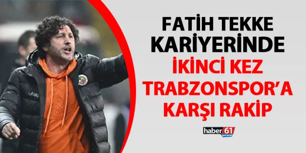 Fatih Tekke kariyerinde ikinci kez Trabzonspor'a karşı