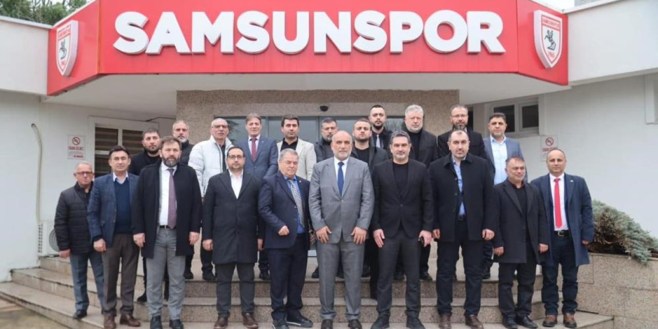 Başkan Sandıkçı'dan açıklama! "Samsunspor’a her zaman tam destek"