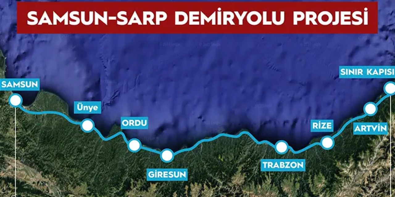 Bakan Abdulkadir Uraloğlu açıkladı! Hızlı tren Karadeniz’e geliyor