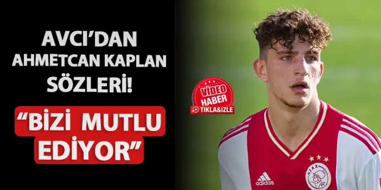 Trabzonspor'da Avcı'dan Ahmetcan Kaplan sözleri! "Bizi mutlu ediyor..."