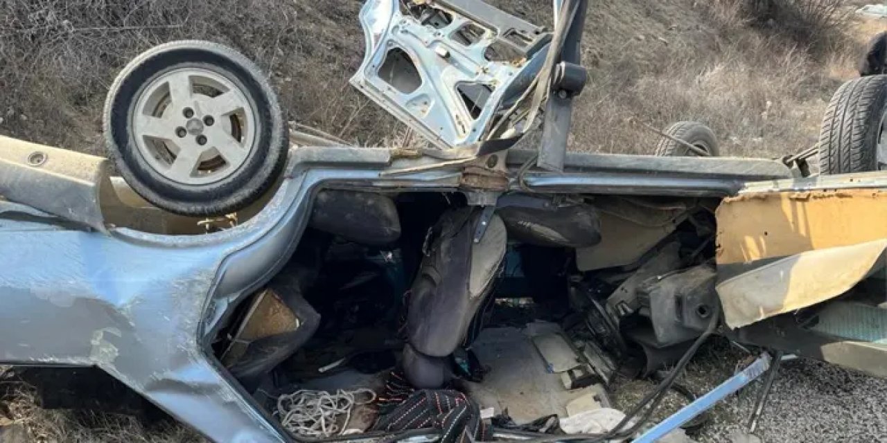 Isparta'da otomobil takla attı! Feci kazada 1 kişi can verdi