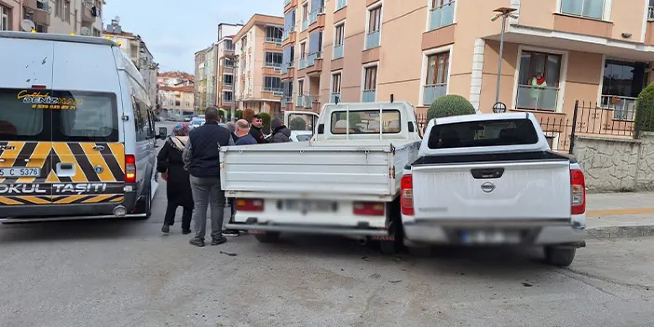 Samsun'da iki araçlı kaza! 1 kişi yaralandı