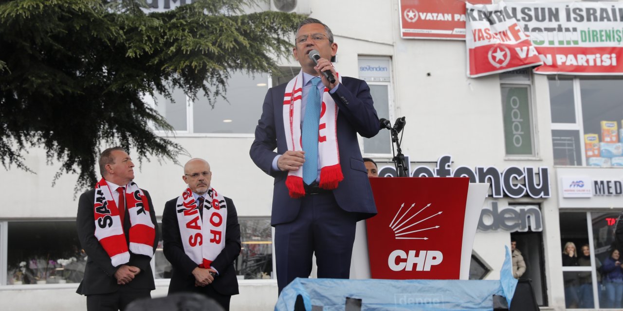 CHP Genel Başkanı Özel Samsun'da! "Bizim için beka sorunu..."