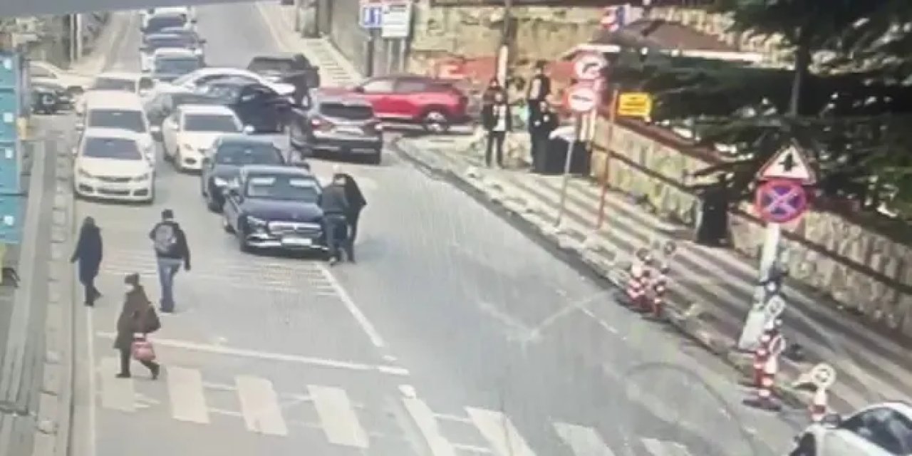 İstanbul'da iş insanının otomobilini çaldı! Trafikte yakalandı