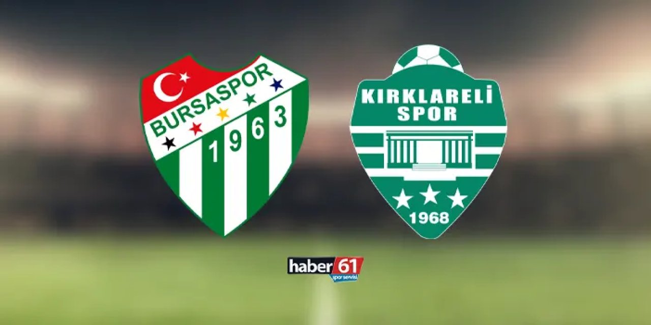 Bursaspor - Kırklarelispor maçı ne zaman, hangi kanalda?