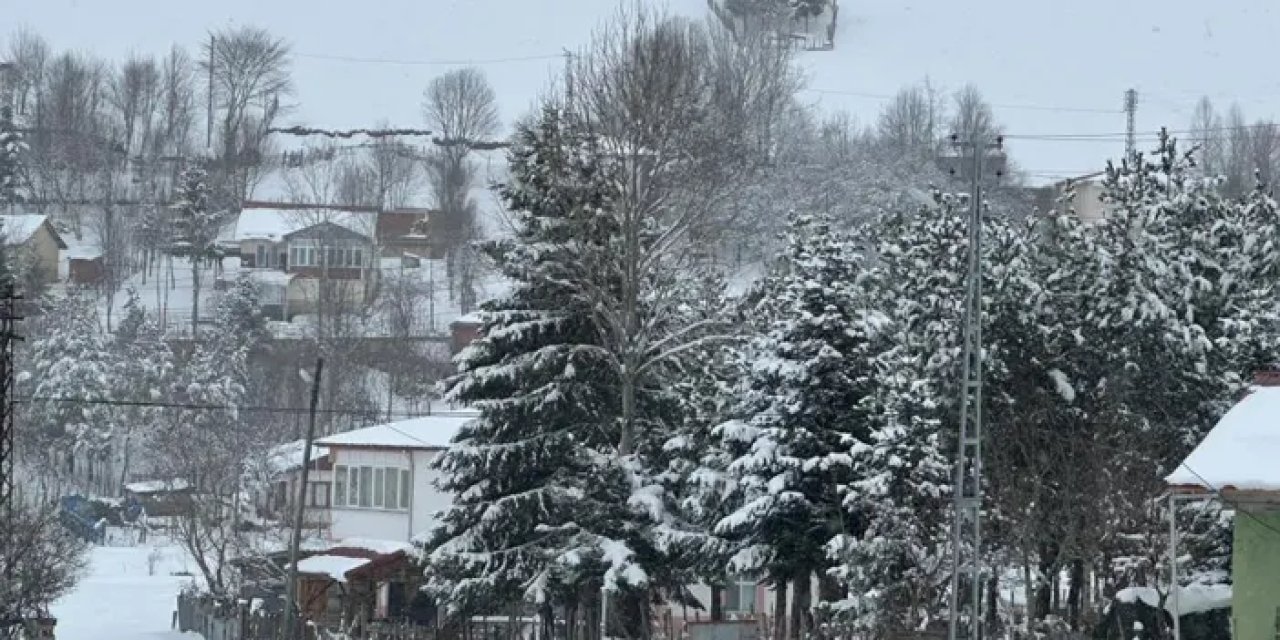 Karadeniz ilinde Mart ayında kar yağdı!