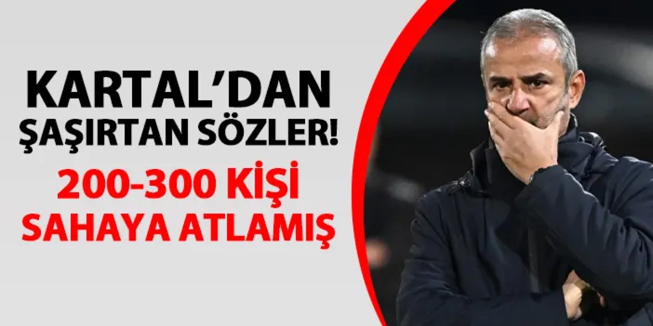 İsmail Kartal'dan Trabzonspor maçı açıklaması! "Oyuncularıma kimse ceza veremez..."