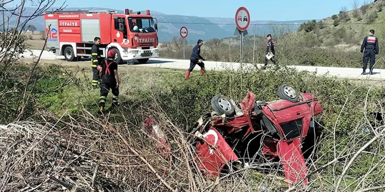 Samsun Vezirköprü'de Trafik Kazası: İki Yaralı