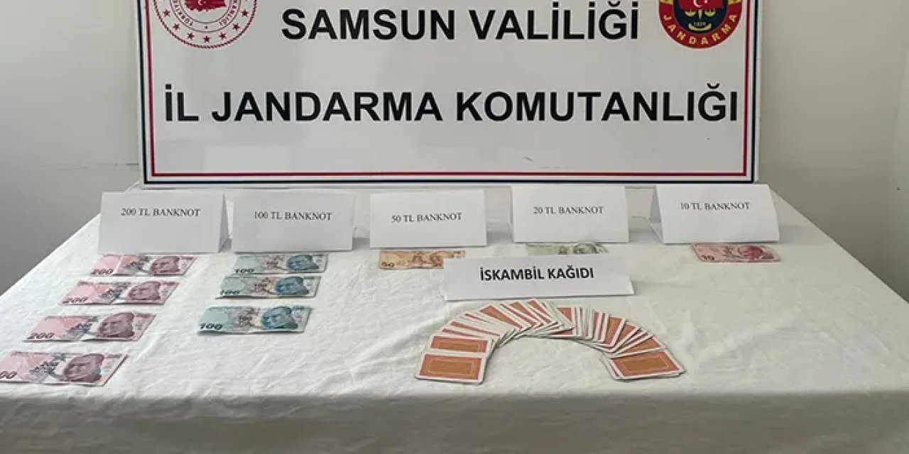 Samsun'da kumar baskınında ceza yağdı!