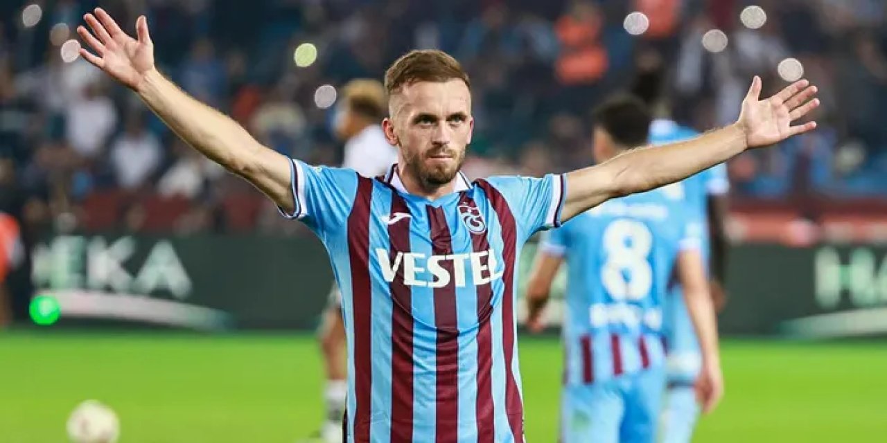 Trabzonspor’da Edin Visca zirvede