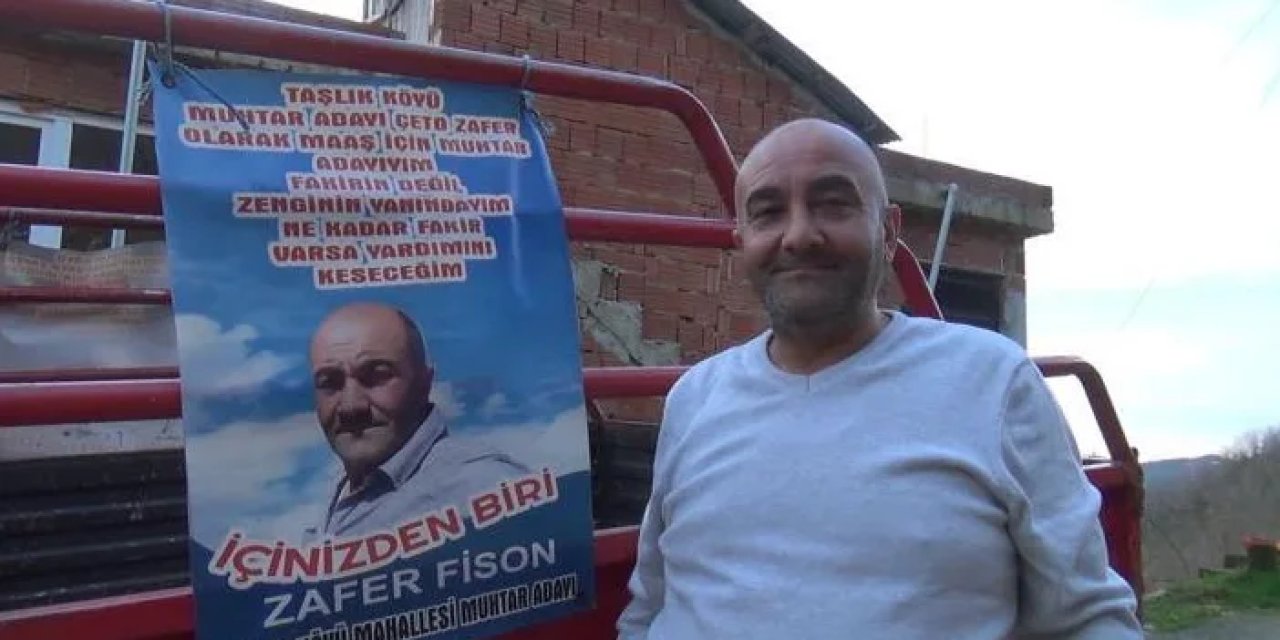 Türkiye'de afişleriyle gündem olmuştu! Giresun'da fenomen aday adaylıktan çekilmiş