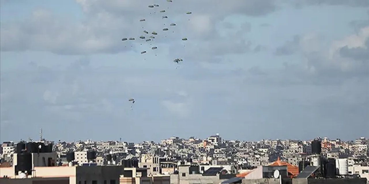 BAE'den Gazze'ye 26. kez havadan yardım