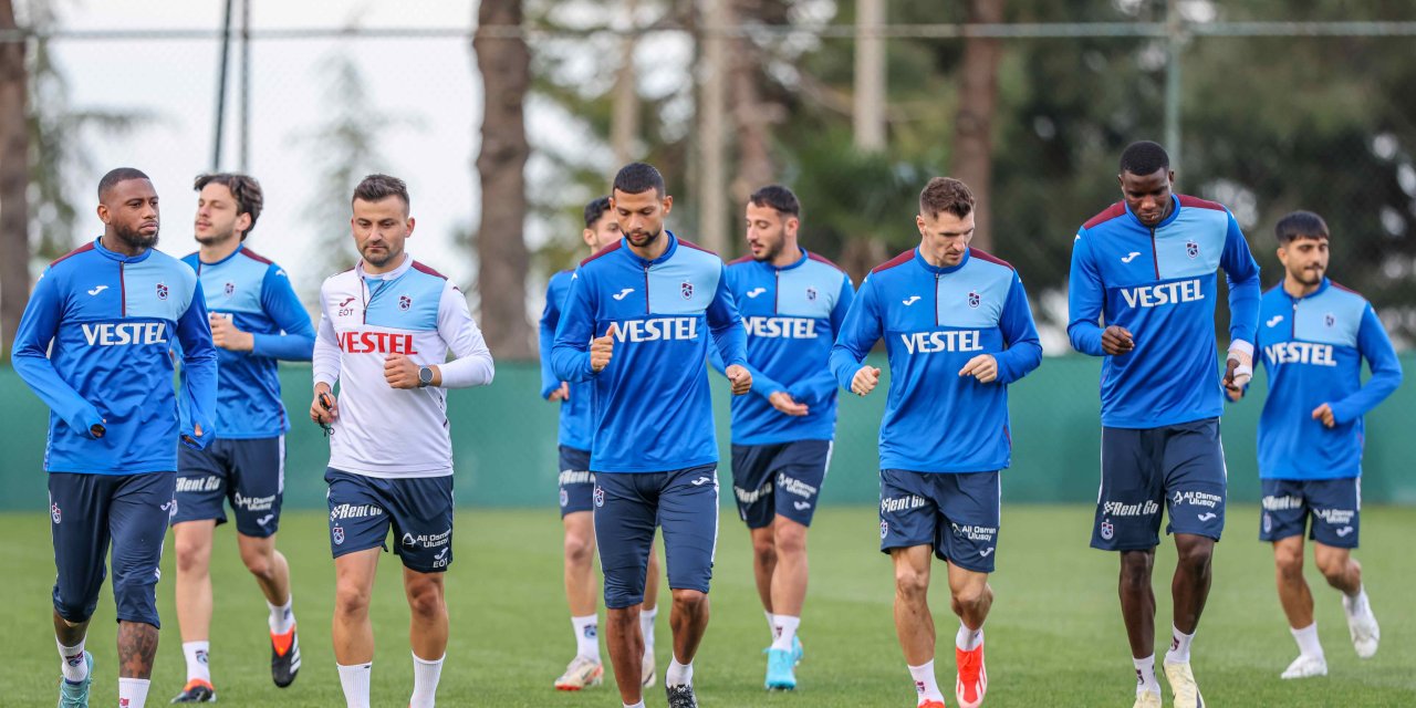 Trabzonspor'da Sivasspor hazırlıkları aradan sonra devam ediyor