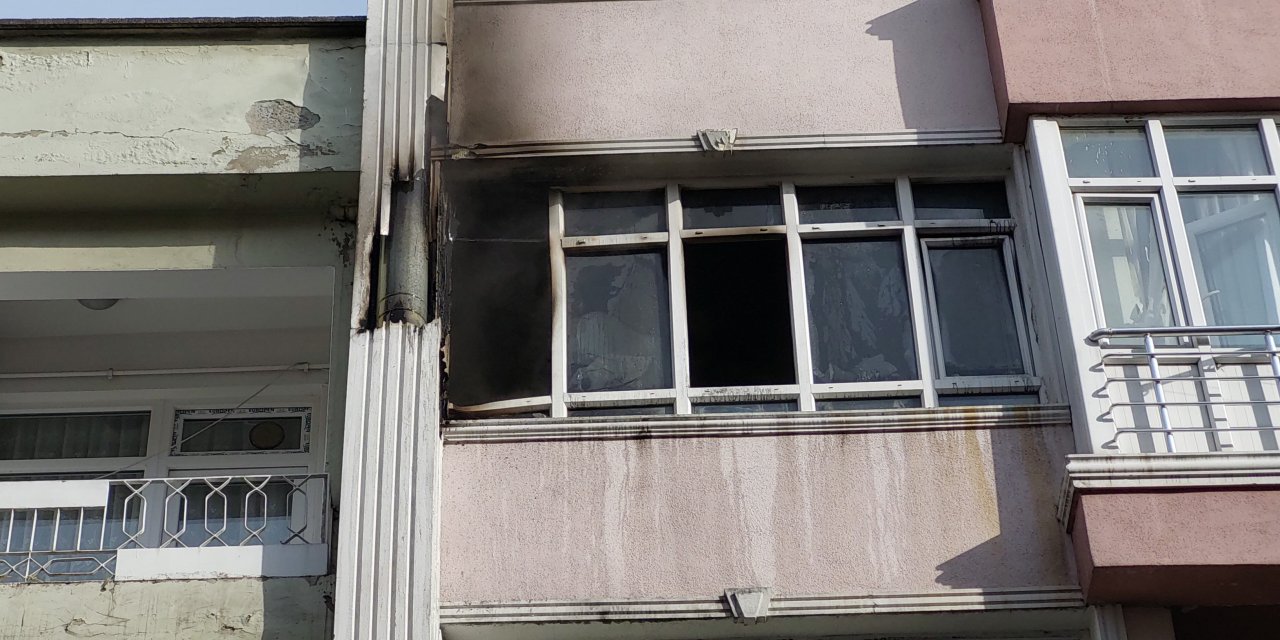 Samsun'da ev yangını! 4'ü çocuk 5 kişi son anda kurtuldu