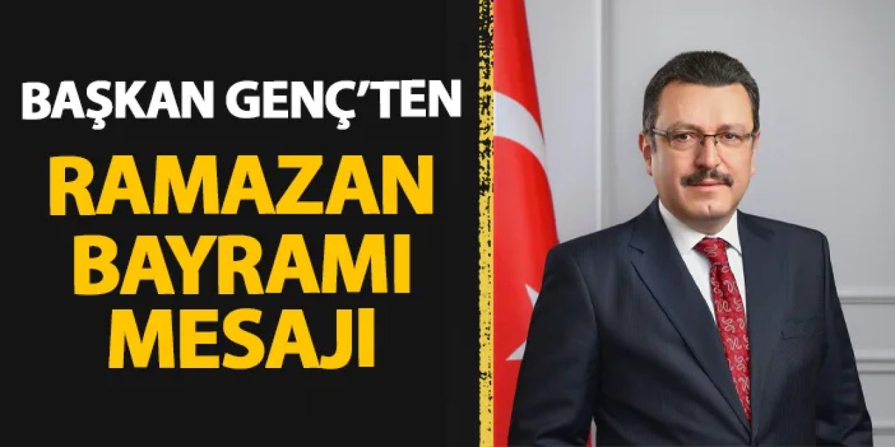 Trabzon'da Başkan Genç, Ramazan Bayramı'nı tebrik etti