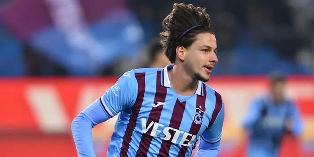 Trabzonspor'un golcüsü Enis Destan kariyerinde bir ilk yaşadı